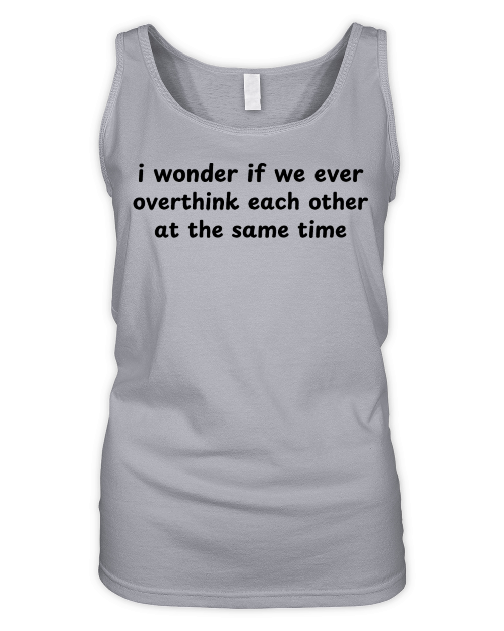 Overthink Each Other Tee Organic Women's Tank Top