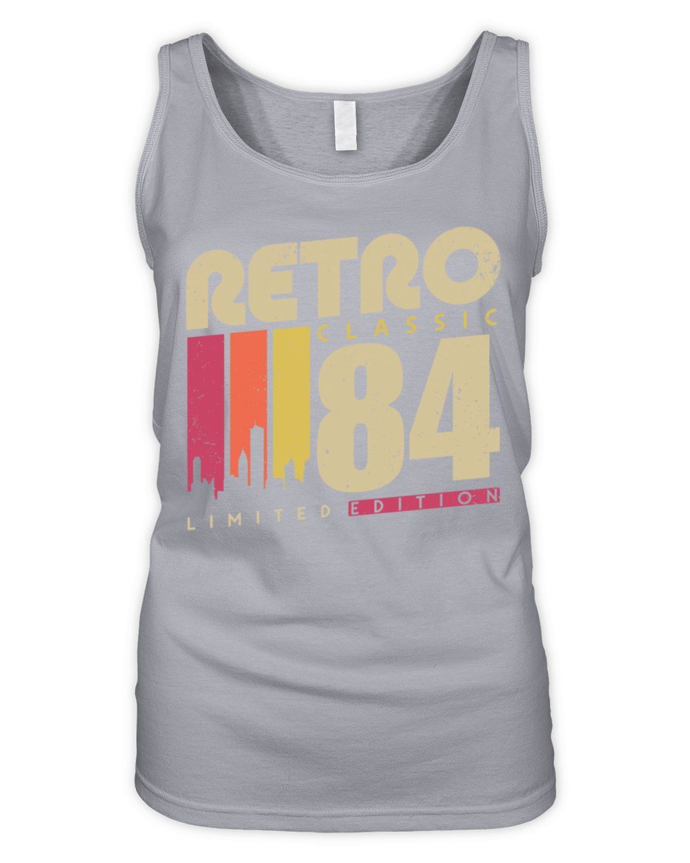 Retro Classic 1984 Vintage 40th Birthday Organic Women's Tank Top