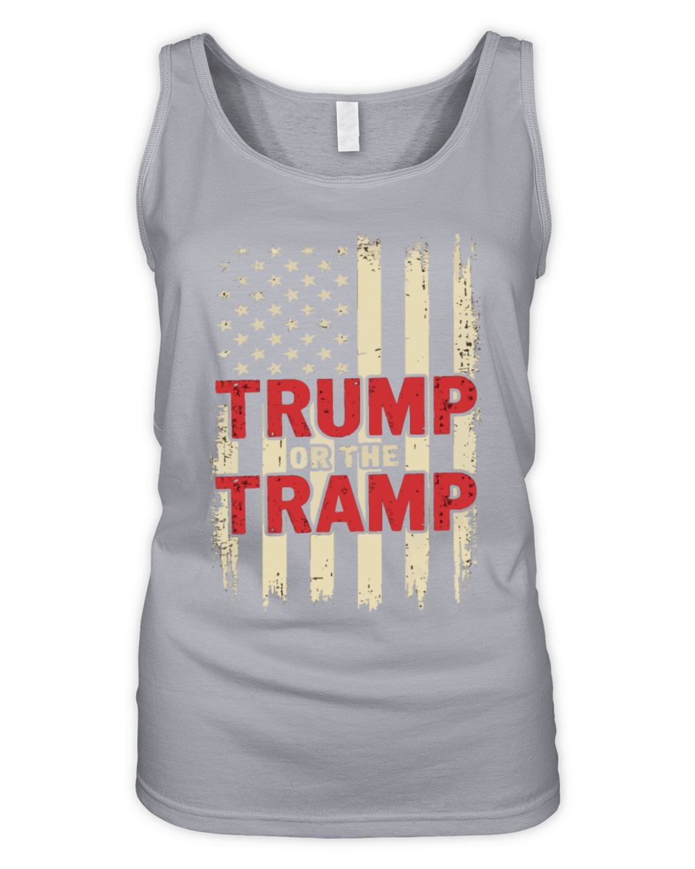 Trump or the Tramp Patriot Usa Flaf Trump Vance 47 Organic Women's Tank Top