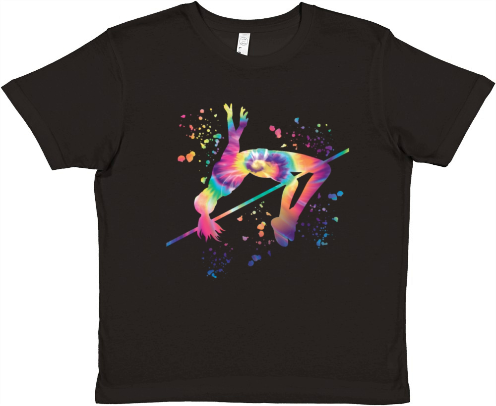 High Jumper High Jumping High Jump Premium Kids Crewneck T-shirt