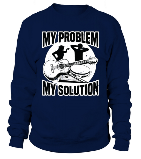 Folk Music Enthusiast My Problem My Pictogram Dad Sweatshirt Unisex