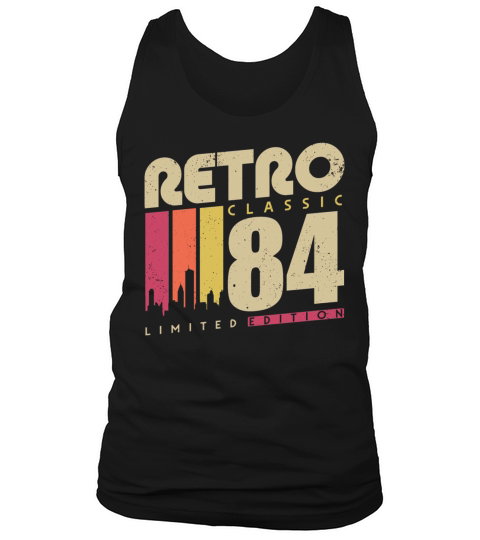 Retro Classic 1984 Vintage 40th Birthday Tank Top Unisex