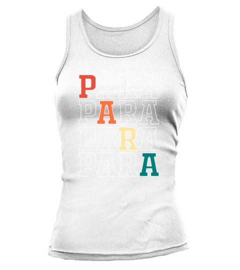 Paraeducator Para Professional Teacher Tank top Woman