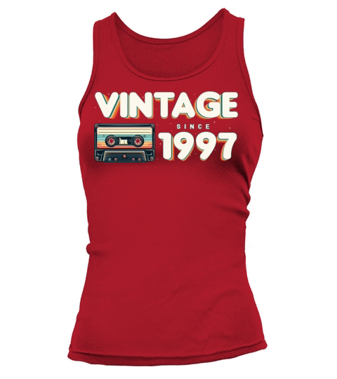 Retro Vintage 1997 Nostalgic Birthday Men Women Tank top Woman