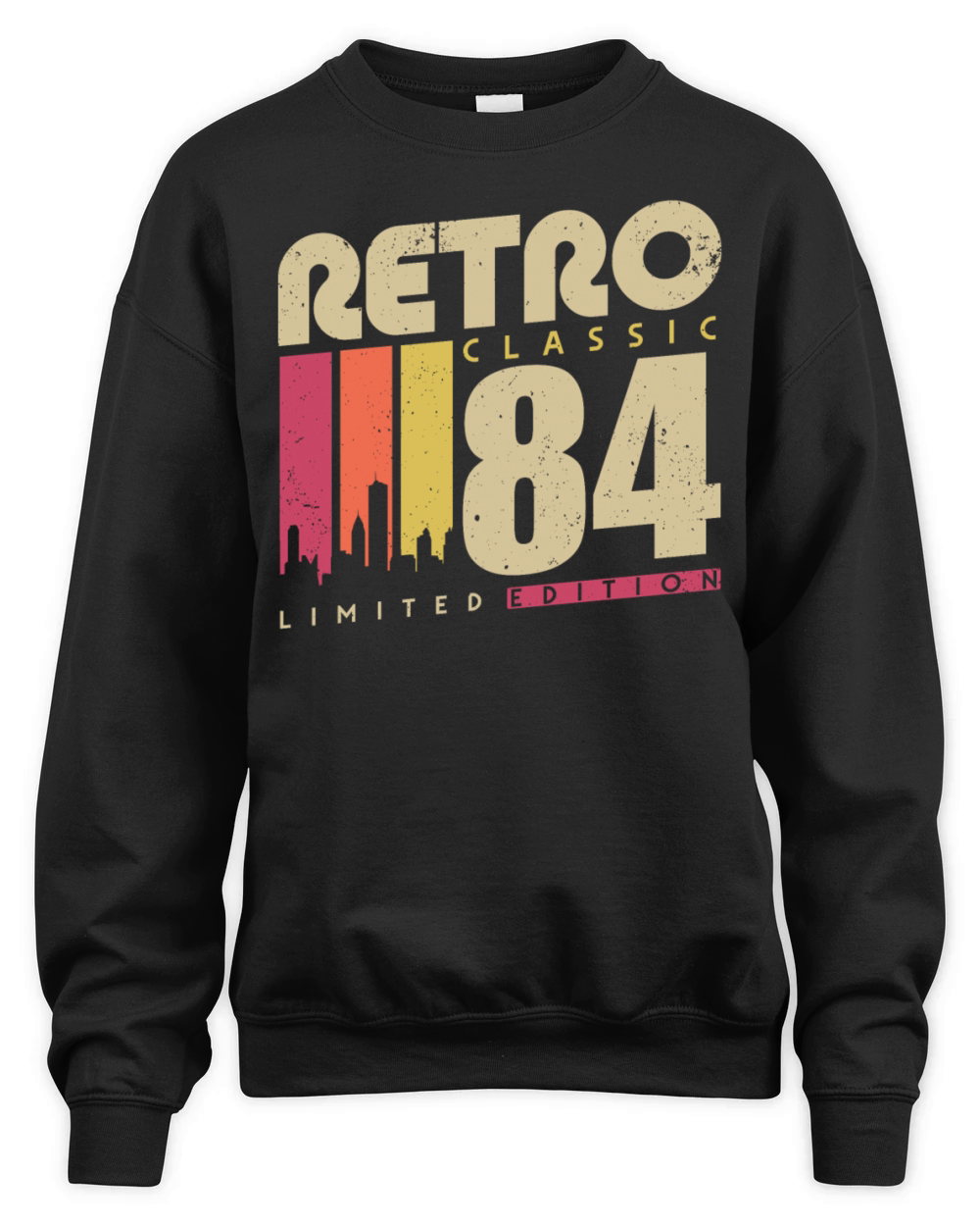 Retro Classic 1984 Vintage 40th Birthday Unisex Premium Crewneck Sweatshirt