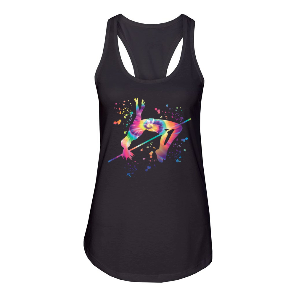 High Jumper High Jumping High Jump Women's Racerback Tank