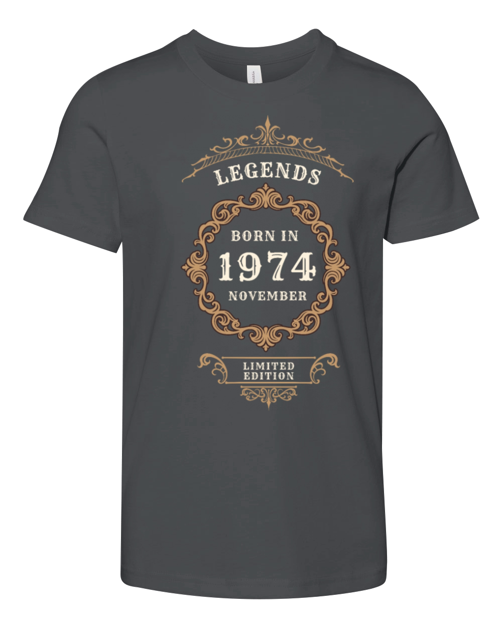 Born in November 1974 - Legends Youth Unisex Jersey Tee