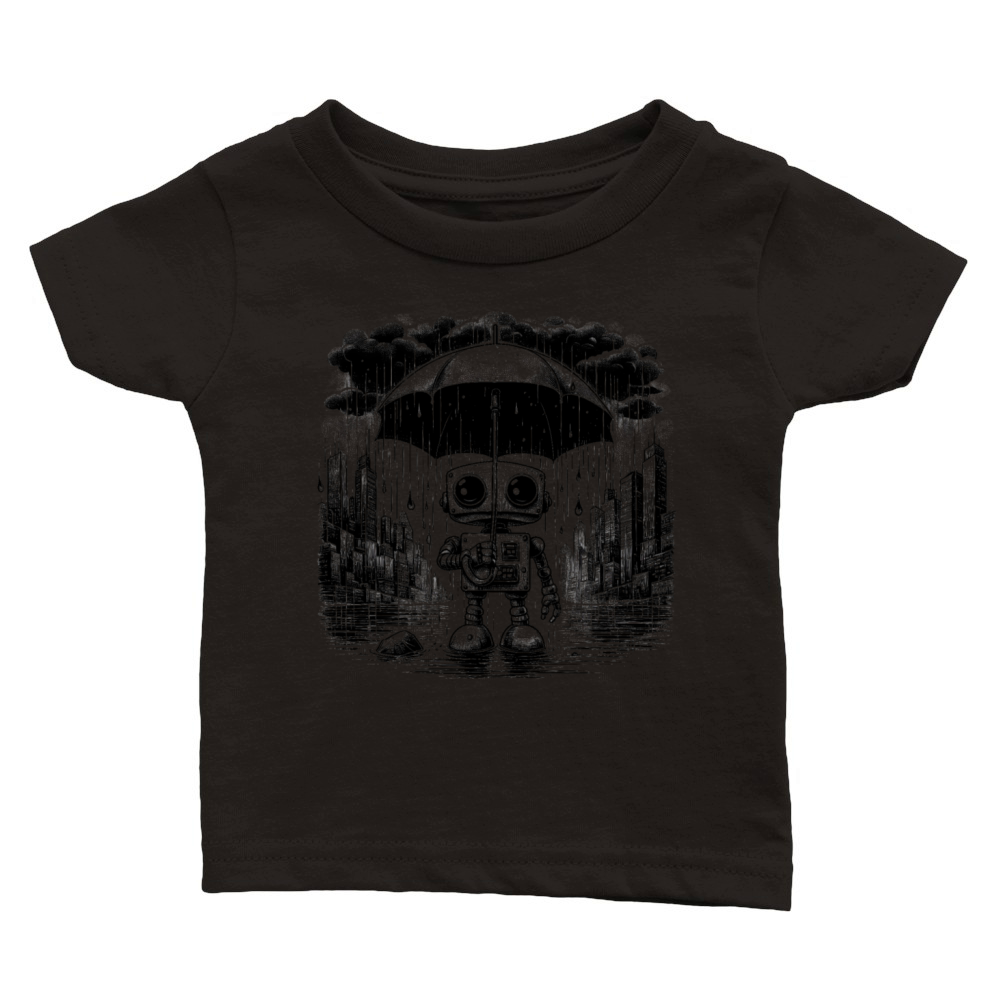 Lonely robot Classic Baby Crewneck T-shirt