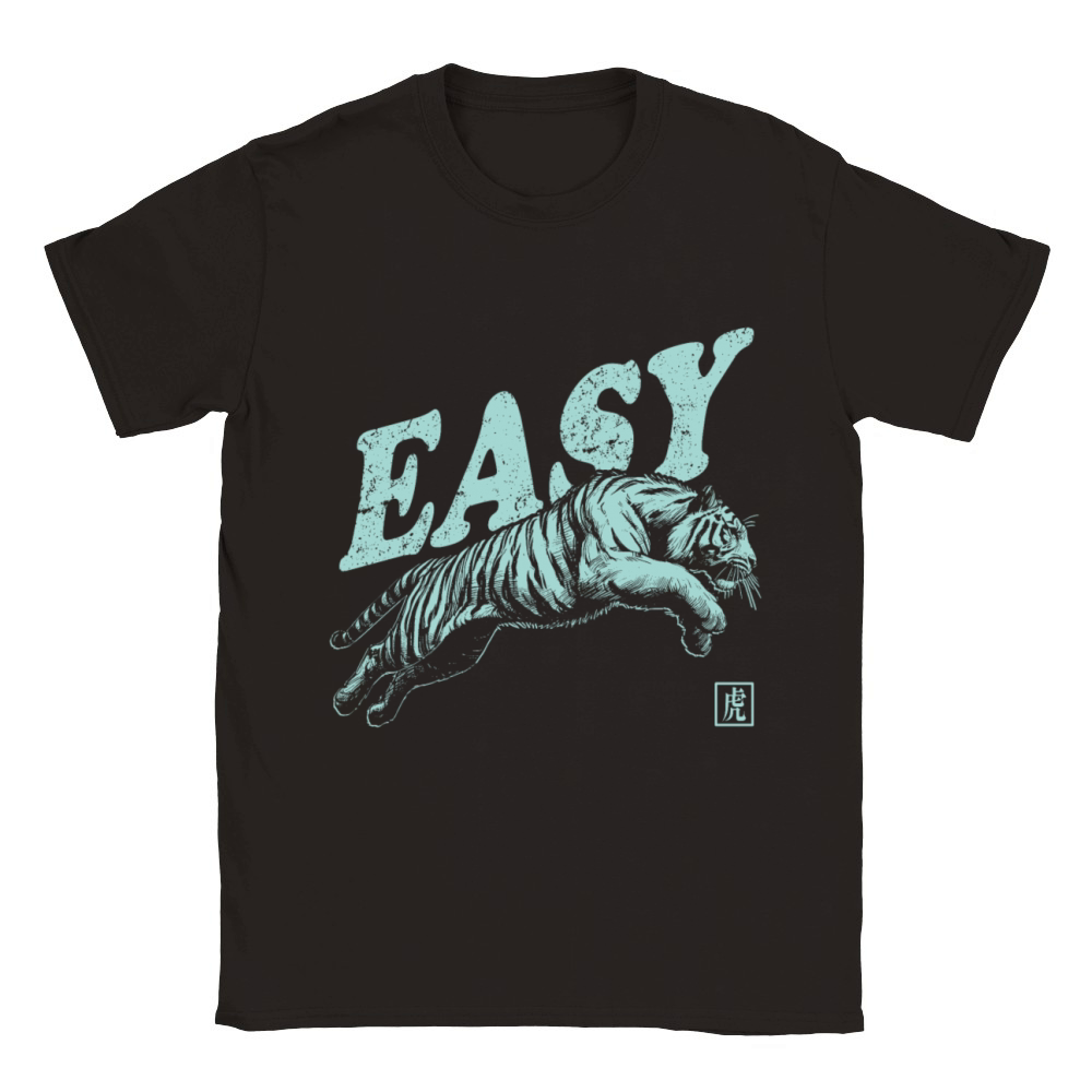 Vintage Tiger Throwback Design For Men Women Kids Classic Kids Crewneck T-shirt