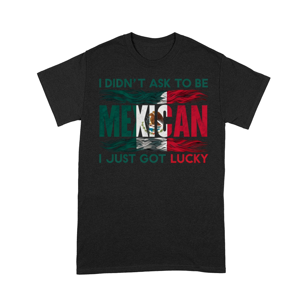 I Didnt Ask To Be Mexican I Just Got Lucky Comfort T-shirt