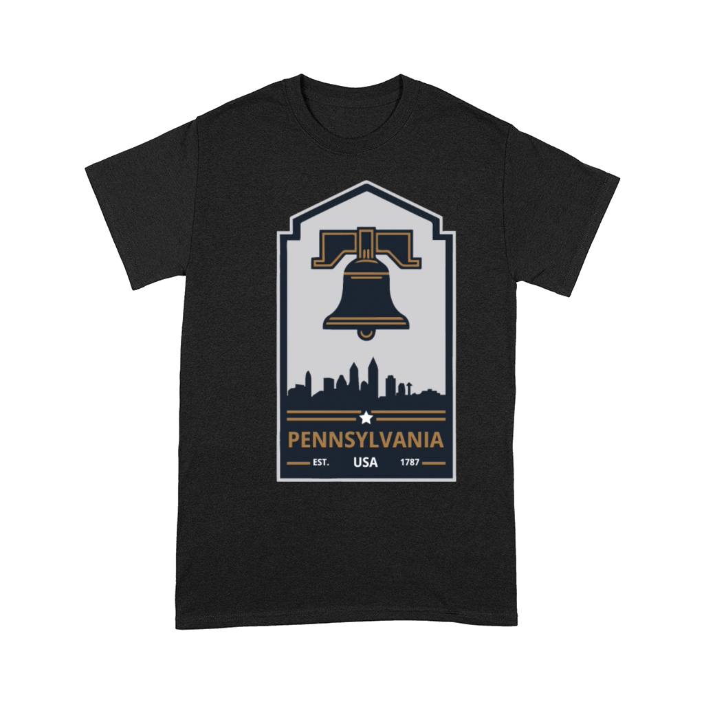 Vintage Pennsylvania Emblem with Liberty Bell Comfort T-shirt