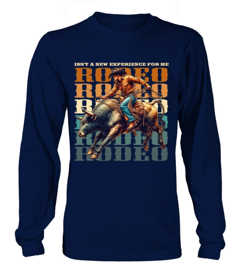 Vintage style Western Bull Rider Long sleeved Unisex