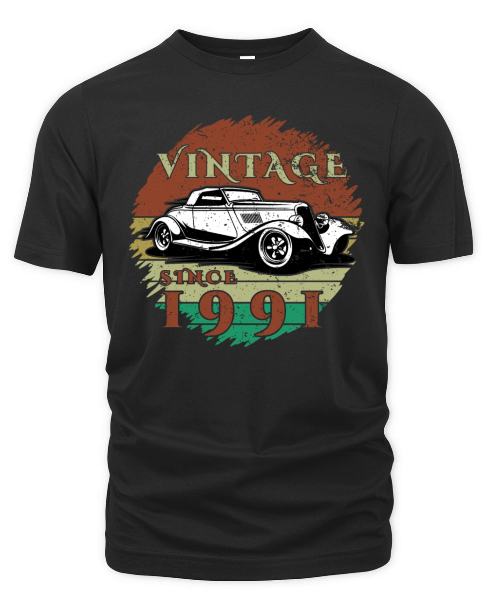 33rd birthday Classic Car - Vintage since 1991 Organic Unisex T-shirt