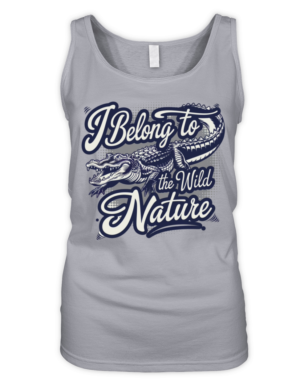 I Belong To The Wild Nature American Alligator Organic Women's Tank Top