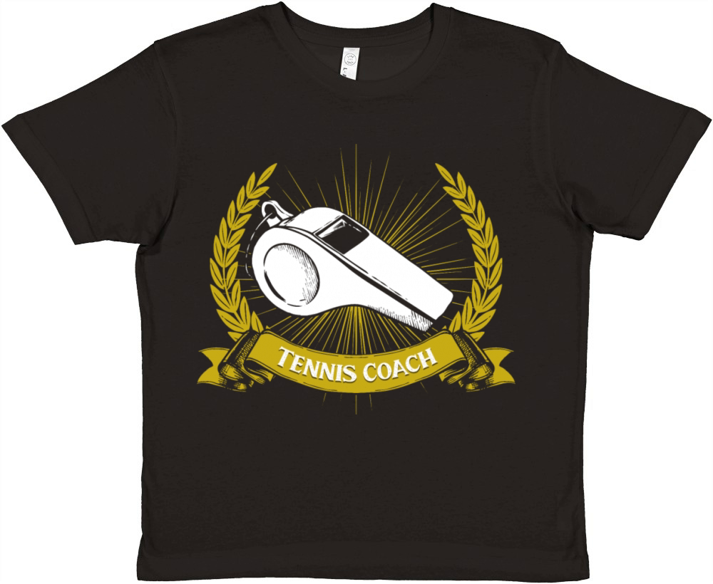 Tennis Coach Tennis Player Funny Sports Humor Sayi Premium Kids Crewneck T-shirt