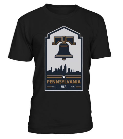 Vintage Pennsylvania Emblem with Liberty Bell T-Shirt Unisex