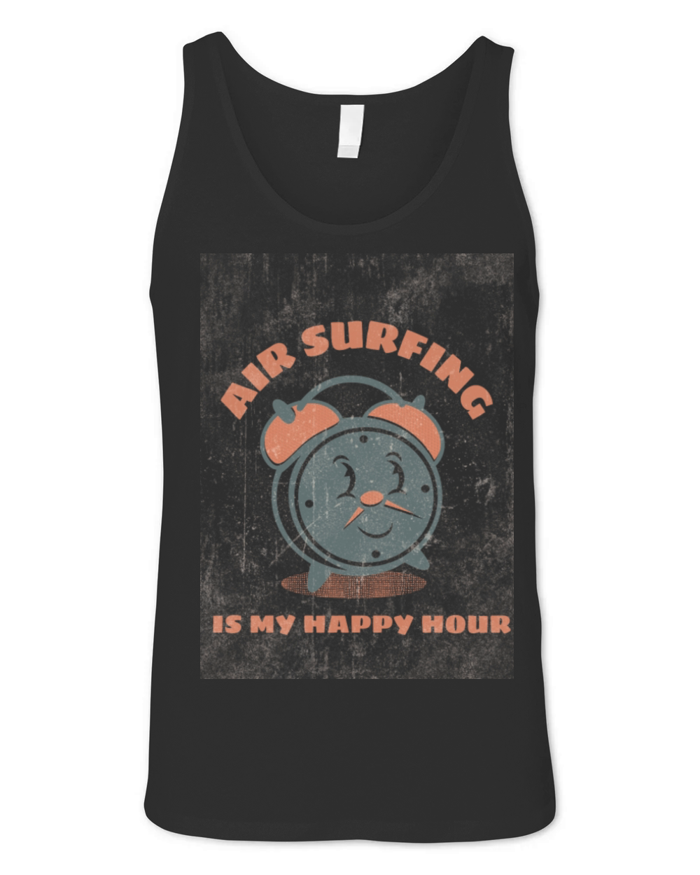 Air Surfing is My Happy Hour Unisex Jersey Tank