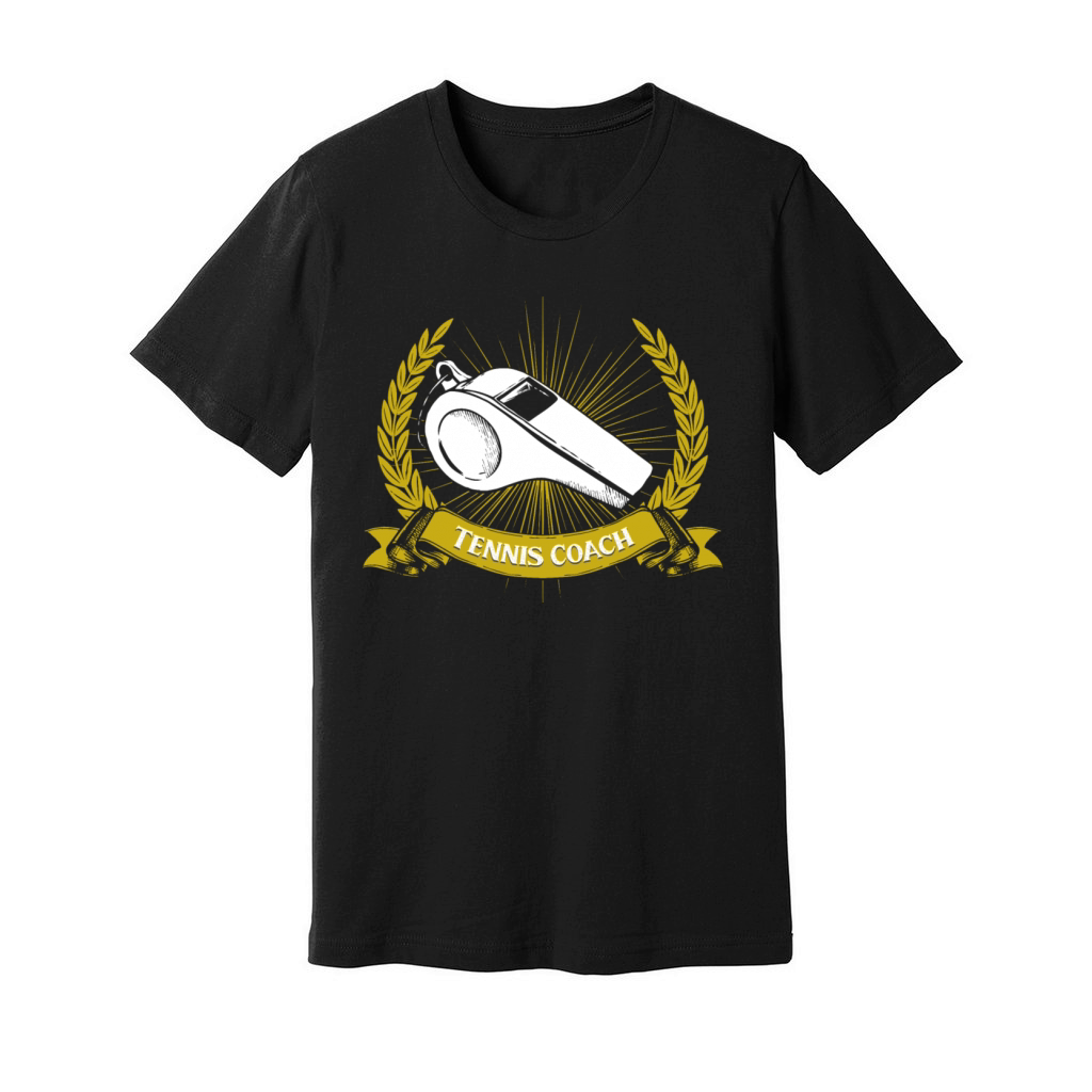 Tennis Coach Tennis Player Funny Sports Humor Sayi Unisex Jersey Tee