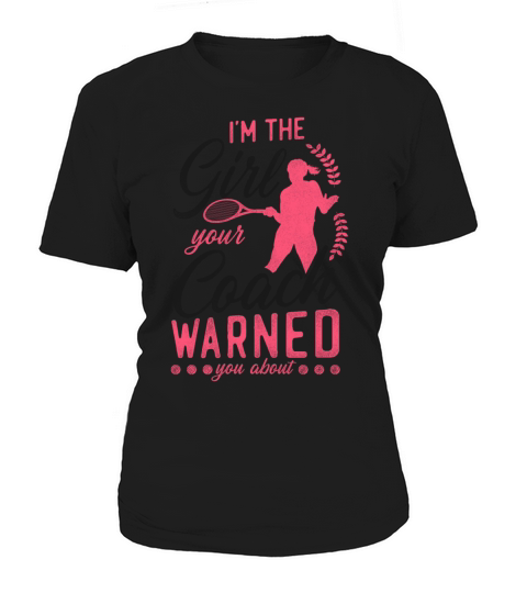 Funny Tennis Player Racket Girl Women's T-Shirt