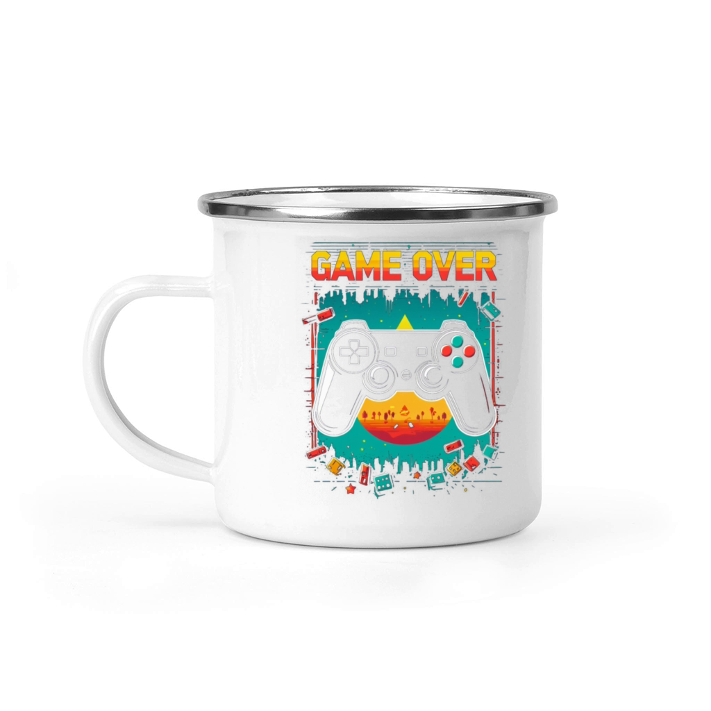 Game Over Camping Mug