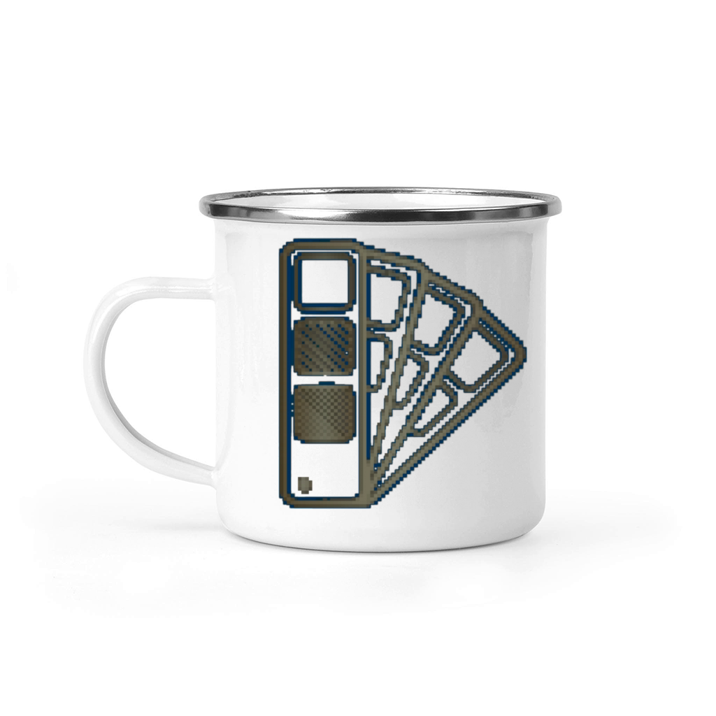Painters Palette Camping Mug