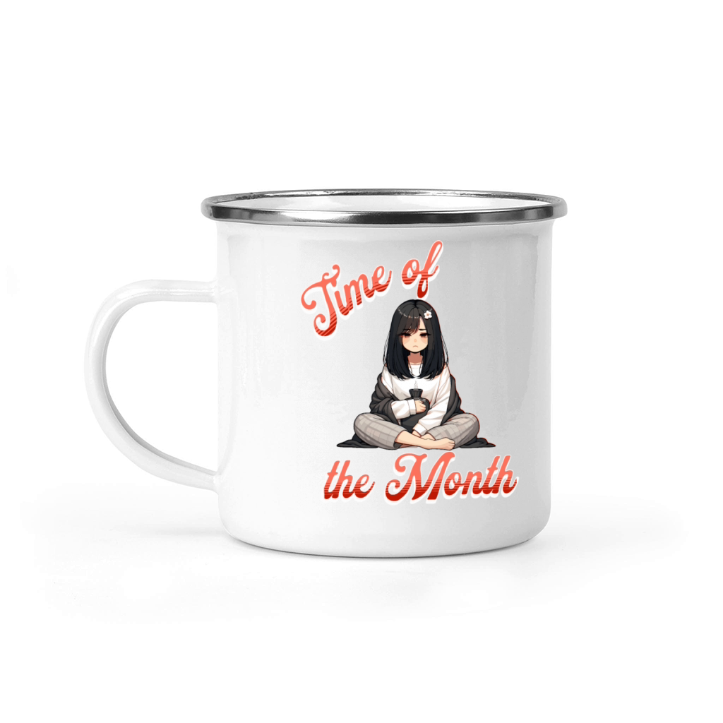 Time of the Month Periode Style Design Camping Mug
