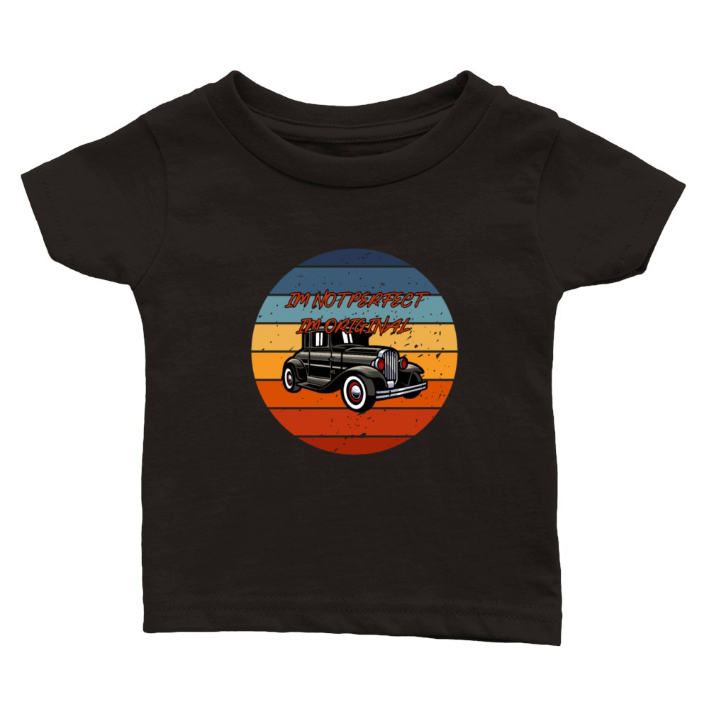 retro car Classic Baby Crewneck T-shirt
