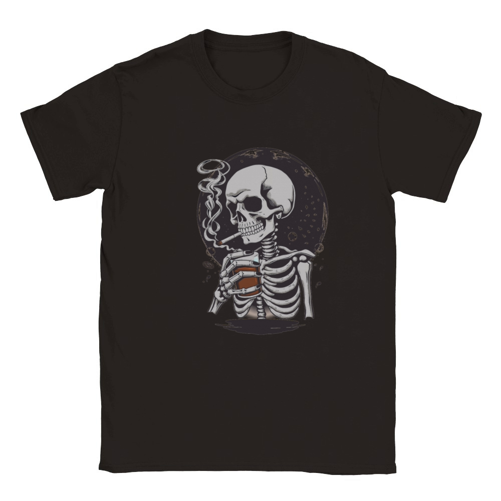 Relax skull Classic Kids Crewneck T-shirt