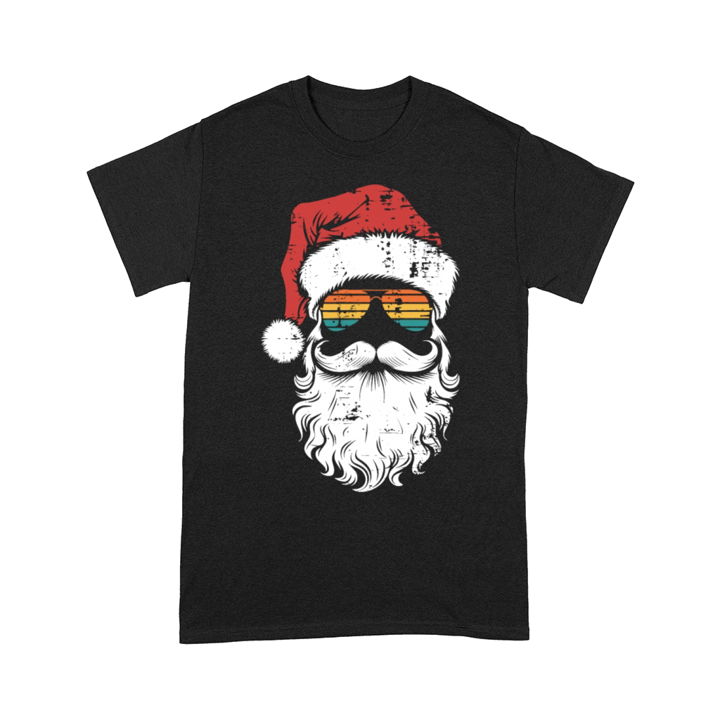 Cool Santa with Sunglasses Vintage Holiday Look Comfort T-shirt