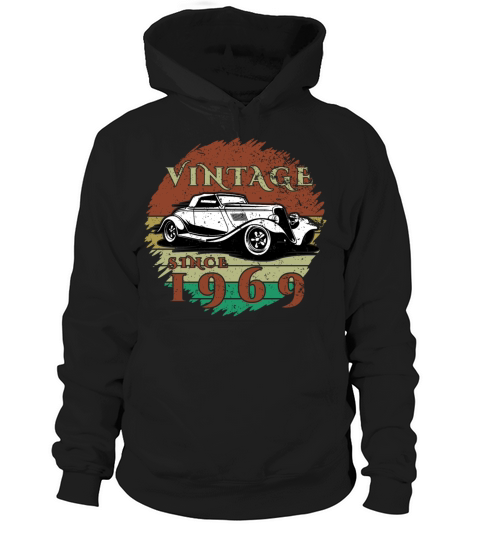 55th birthday Classic Car - Vintage since 1969 Hoodie Unisex