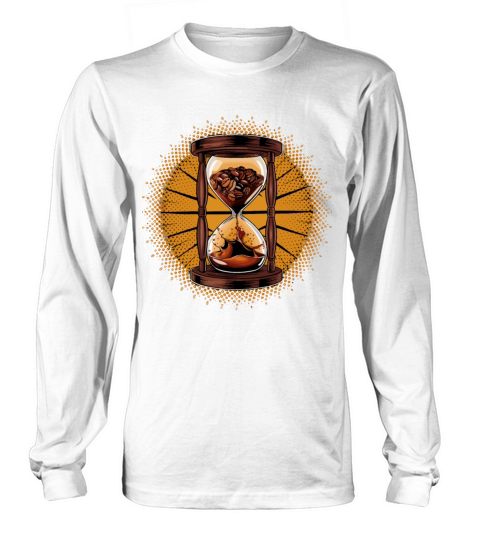 Coffee Bean Hourglass Vintage Long sleeved Unisex