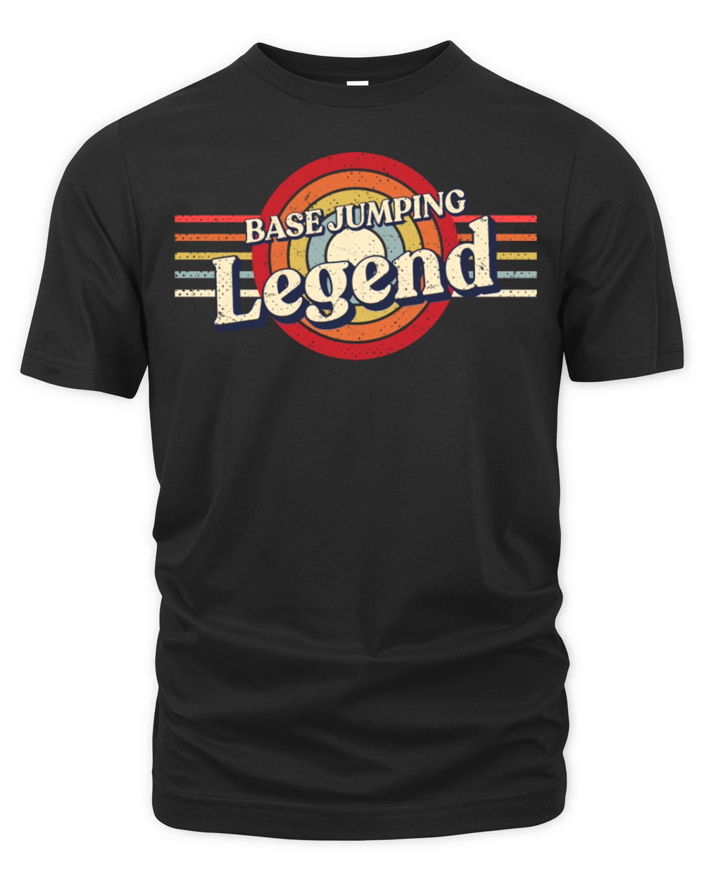 Base Jumping Legend Base Jumper Funny Base Jump Hu Organic Unisex T-shirt