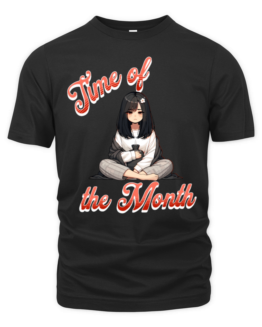 Time of the Month Periode Style Design Organic Unisex T-shirt