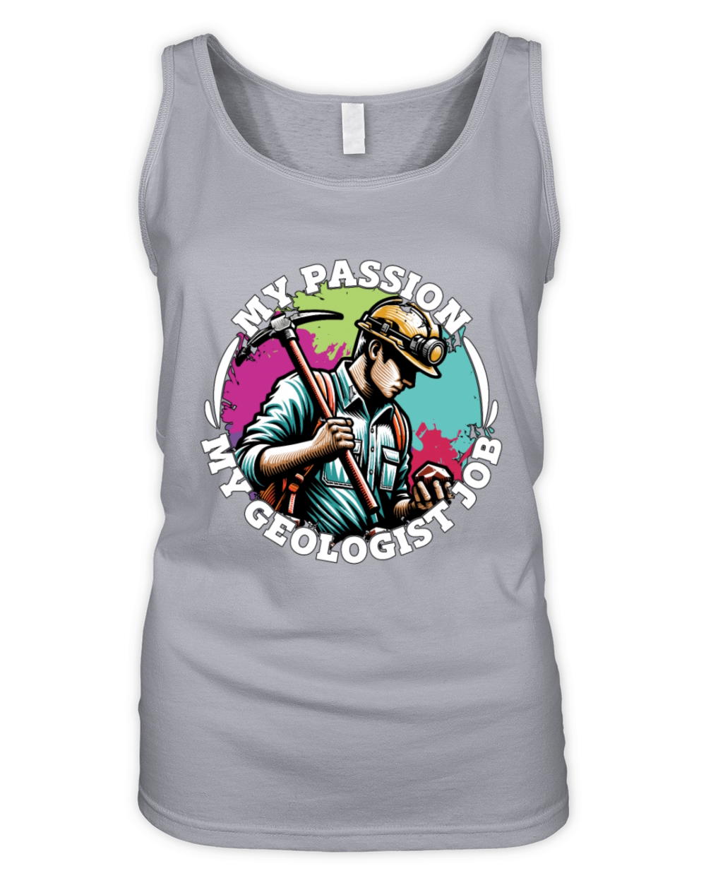 Geologist My Passion My Mineral Collector Geology Organic Women's Tank Top