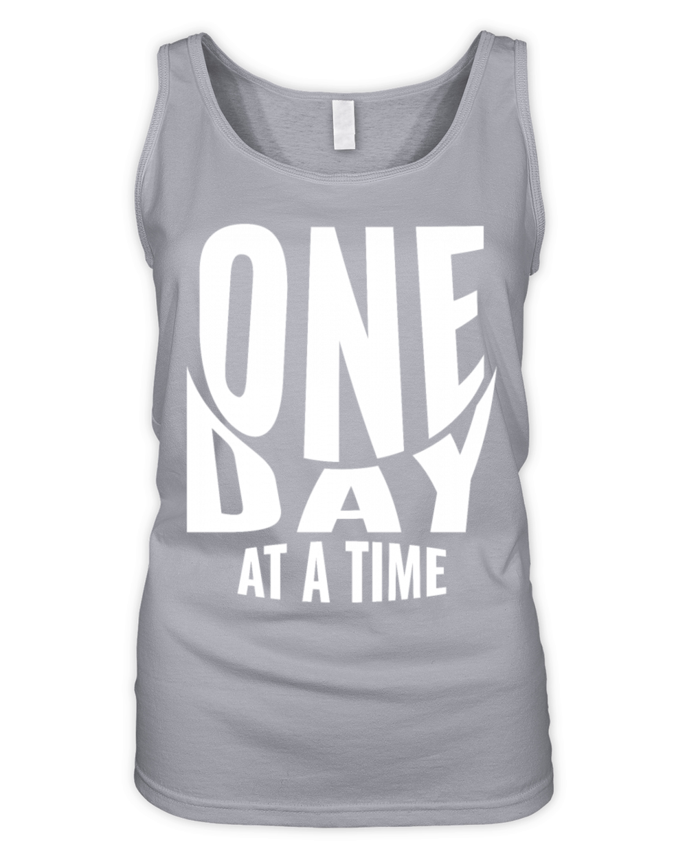One day at a time Organic Women's Tank Top