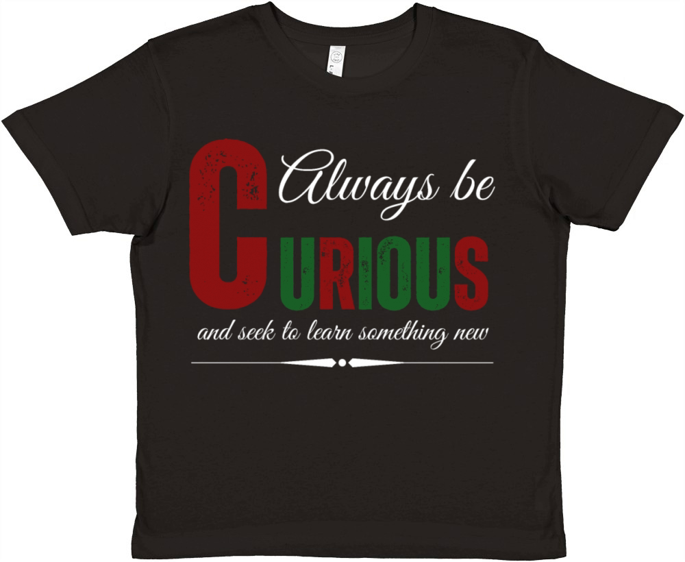 Curious 2B Premium Kids Crewneck T-shirt