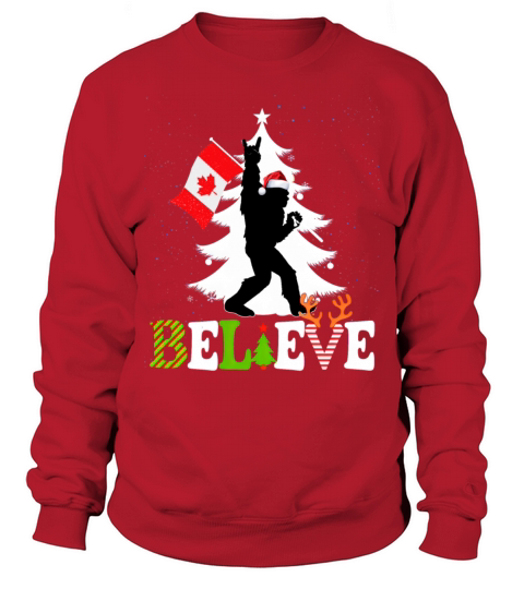 Vintage Canadian BigFoot Christmas 2024 Sweatshirt Unisex