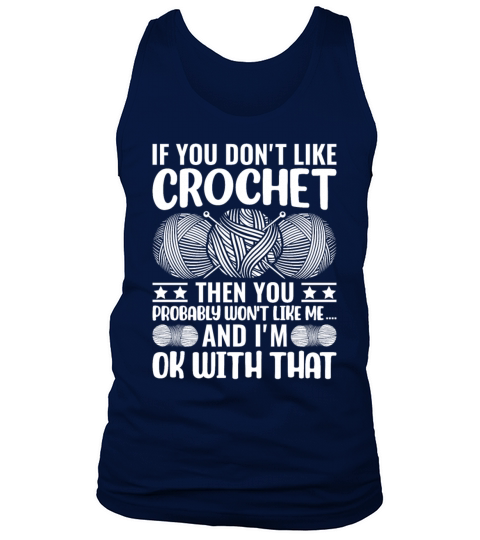 If you dont like Crochet then you probably wont Tank Top Unisex