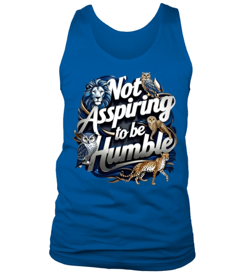 not aspiring to be humble kamala harris quote Tank Top Unisex