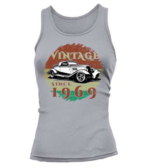 55th birthday Classic Car - Vintage since 1969 Tank top Woman