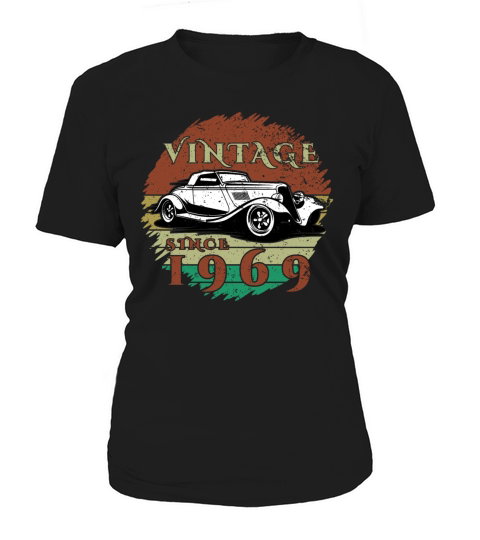 55th birthday Classic Car - Vintage since 1969 Women's T-Shirt
