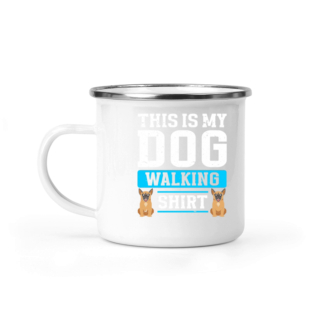 Dog Walker Professional Pet Sitter Dog Walking Camping Mug