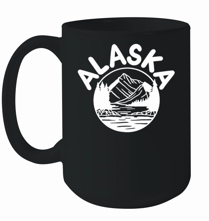 Alaska Mountain Lover Vintage Ceramic Mug