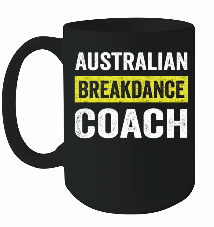Australian Breakdancing Costume Coach Break Dancer Ceramic Mug