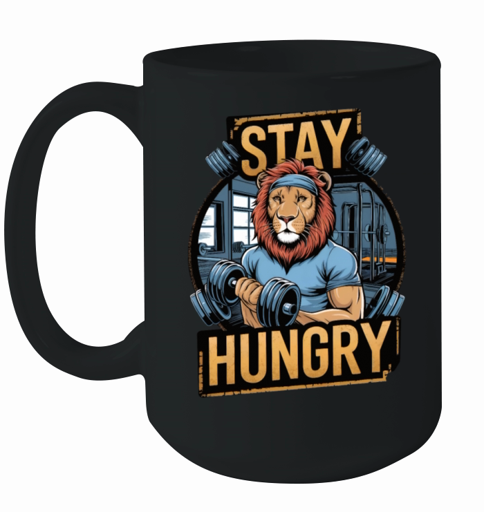 gym inspiration gym stay hungry Ceramic Mug