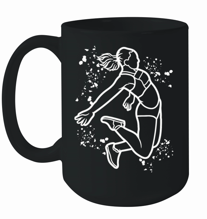 Long Jumper Long Jumping Kids Long Jump Ceramic Mug