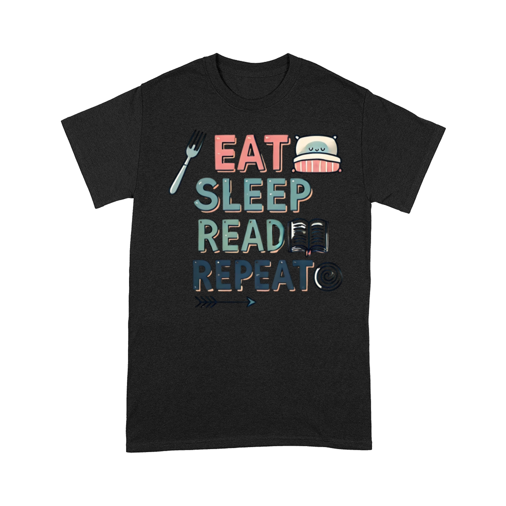 Eat Sleep Read Repeat Comfort T-shirt