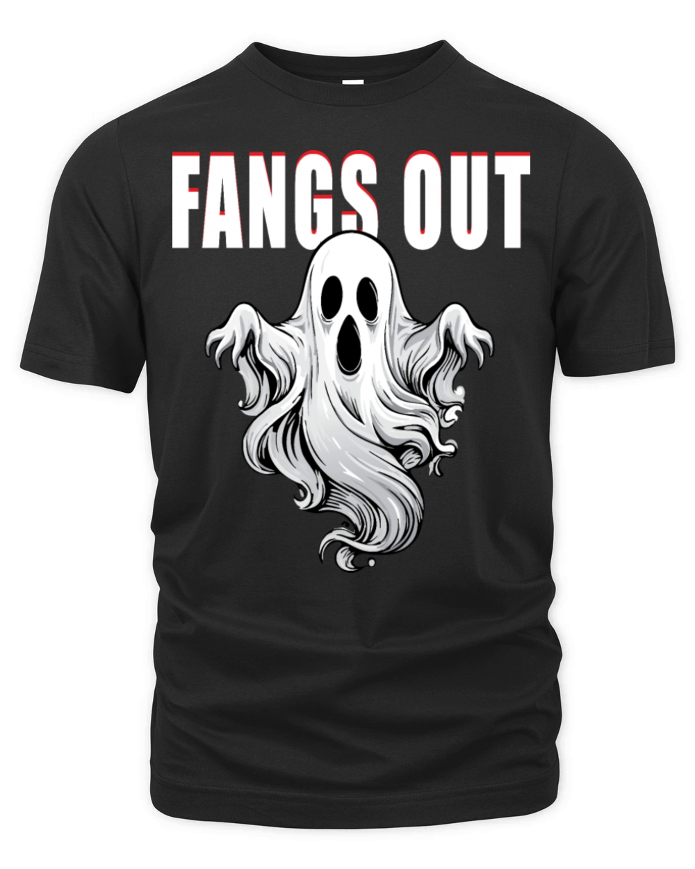Fangs out Organic Unisex T-shirt