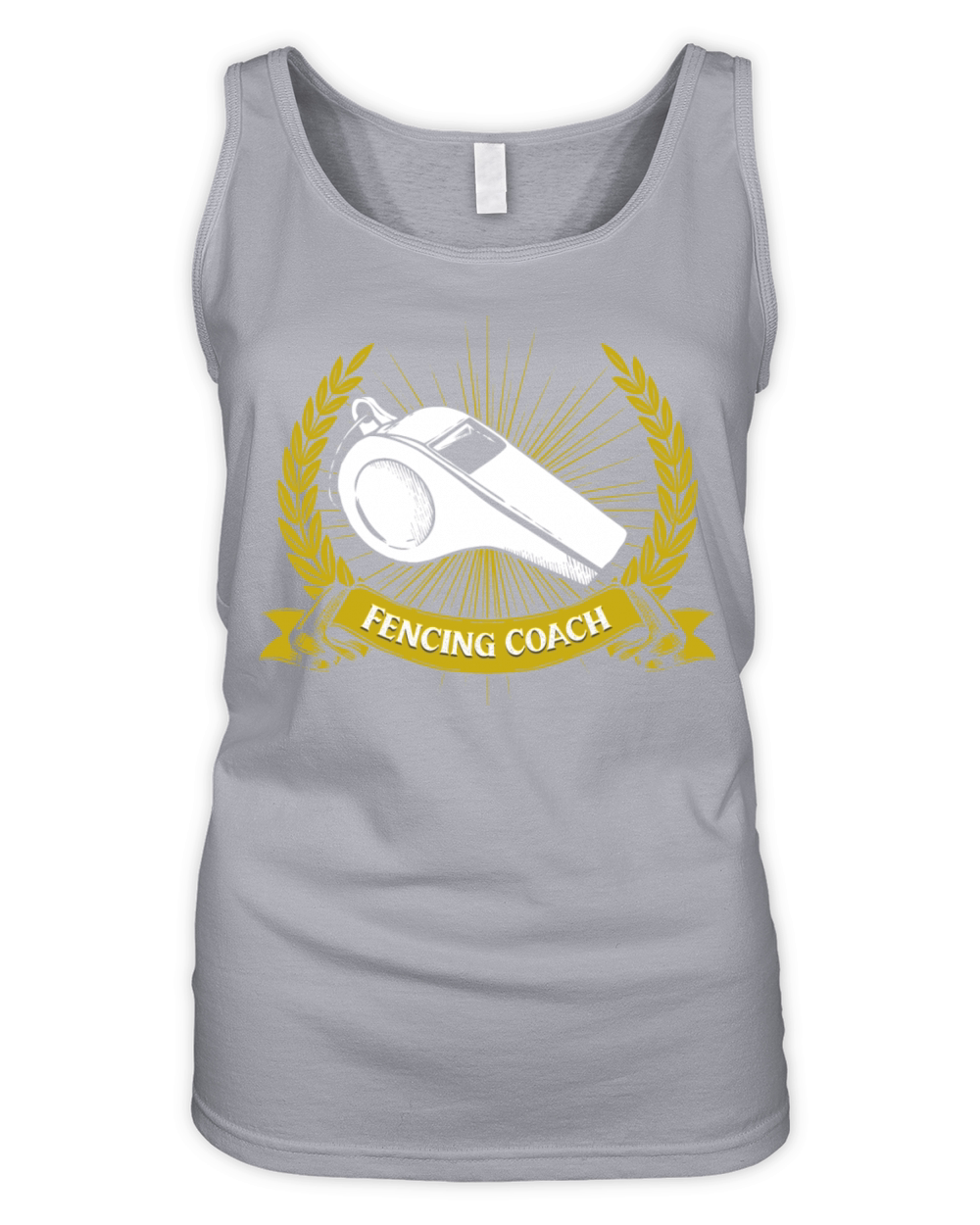 Fencing Coach Fencer Funny Fencing Trainer Humor S Organic Women's Tank Top