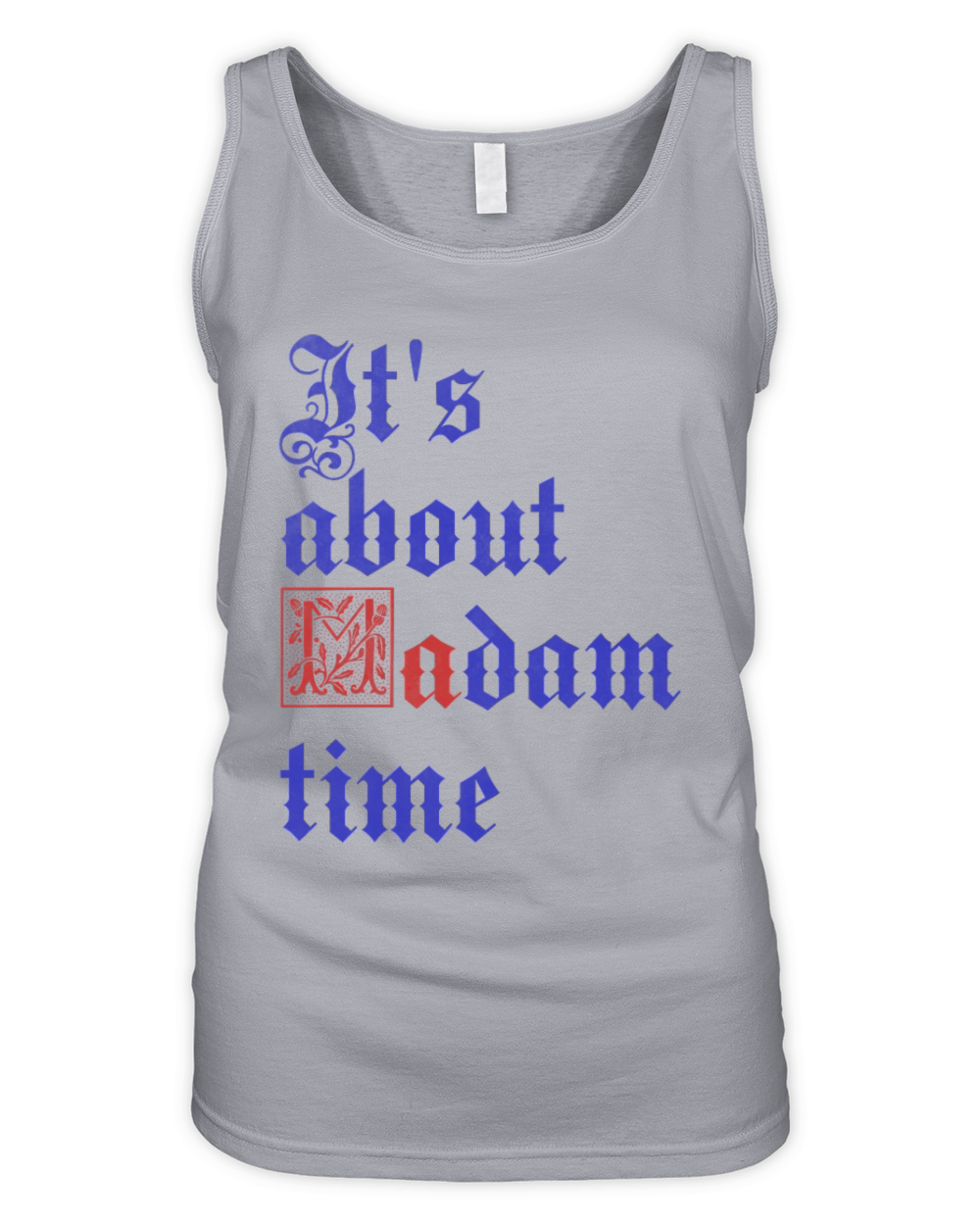 It s about madam time vintage Organic Women's Tank Top